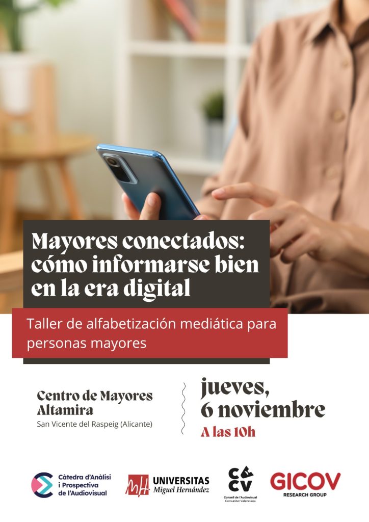 alfabetización mediática para mayores